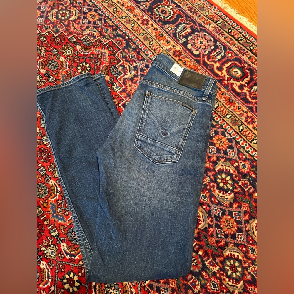 Hudson Jeans Men’s Byron Straight Blue Jeans